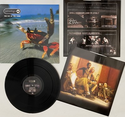 Lot 1004 - PRODIGY - THE FAT OF THE LAND LP (UK ORIGINAL - XL RECORDINGS - XLLP 121)
