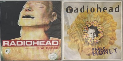 Lot 1010 - RADIOHEAD - PABLO HONEY/ THE BENDS (STUDIO LP PACK)