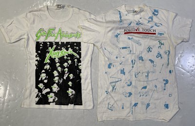 Lot 394 - ORIGINAL X-RAY SPEX / UNDERTONES T-SHIRTS.