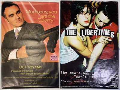 Lot 402 - 00S INDIE BILLBOARD POSTERS INC MORRISSEY / LIBERTINES.