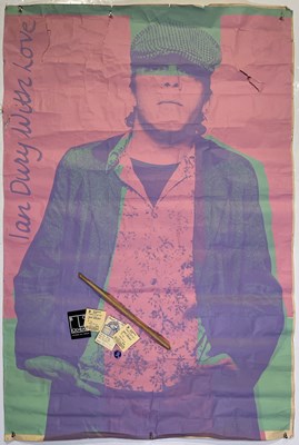 Lot 403 - IAN DURY - MEMORABILIA COLLECTION INC DRUM STICK.