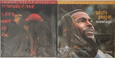 Lot 1019 - MARVIN GAYE - MOBILE FIDELITY SOUNDLAB AUDIOPHILE LP PACK