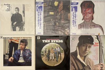 Lot 1029 - BOWIE/ DYLAN/ BYRDS - LP PACK