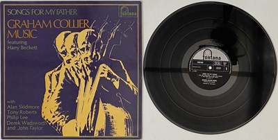Lot 1037 - GRAHAM COLLIER MUSIC FEATURING HARRY BECKETT - SONGS FOR MY FATHER LP (UK ORIGINAL - FONTANA - 6309 006)