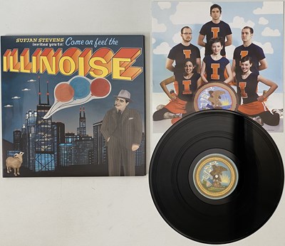 Lot 1048 - SUFJAN STEVENS - ILLINOISE LP (US ORIGINAL - COVERED SUPERMAN SLEEVE - AKR 014)