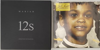 Lot 1052 - JILL SCOTT/ MARIAH CAREY - LP/ 12" BOX SET PACK