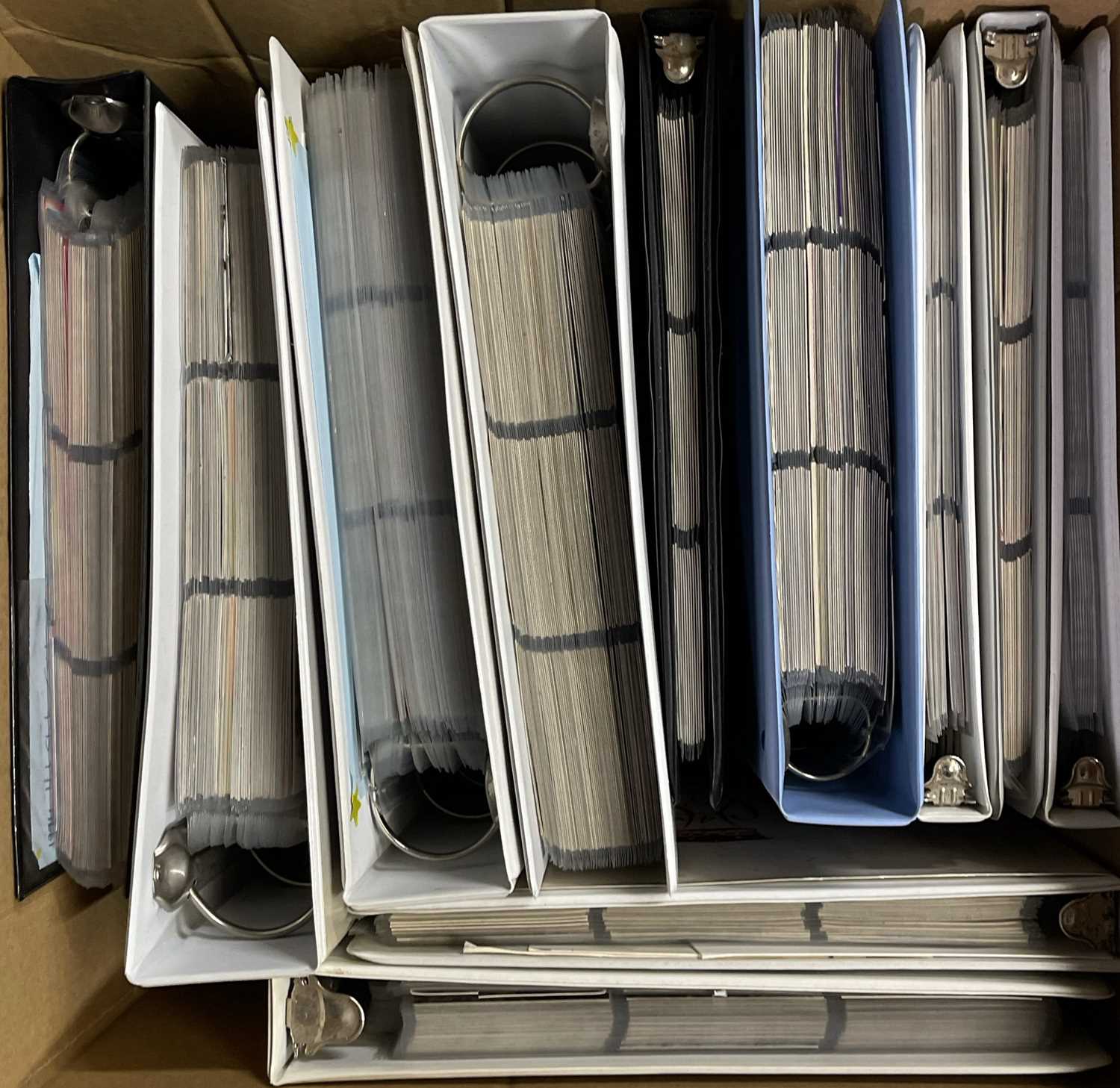 Lot 15 - TRADING CARDS - 11 BINDERS WITH LARGE COLLECTION OF 1990S GLAMOUR/ADULT/EROTICA CARDS.