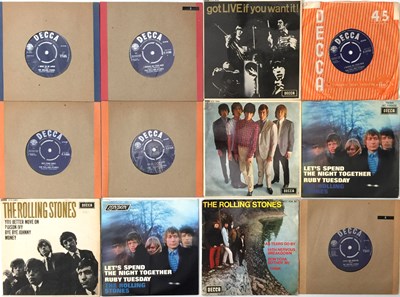 Lot 1061 - THE ROLLING STONES 7"/ EP COLLECTION