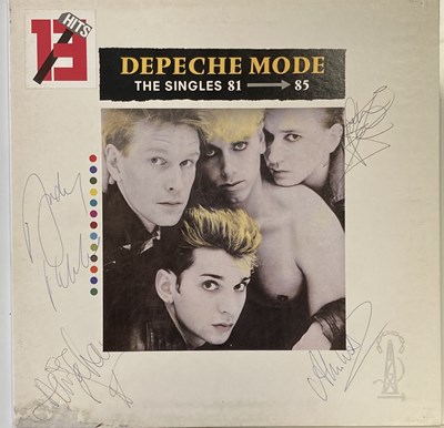 Lot 200 - DEPECHE MODE SIGNED LP.