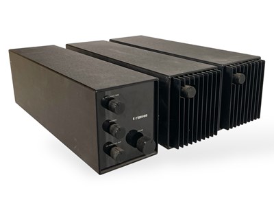 Lot 33 - CRIMSON CS610C PRE-AMP & 2x CRIMSON CS630C MONOBLOCK AMPS.