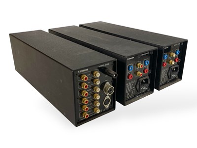 Lot 33 - CRIMSON CS610C PRE-AMP & 2x CRIMSON CS630C MONOBLOCK AMPS.