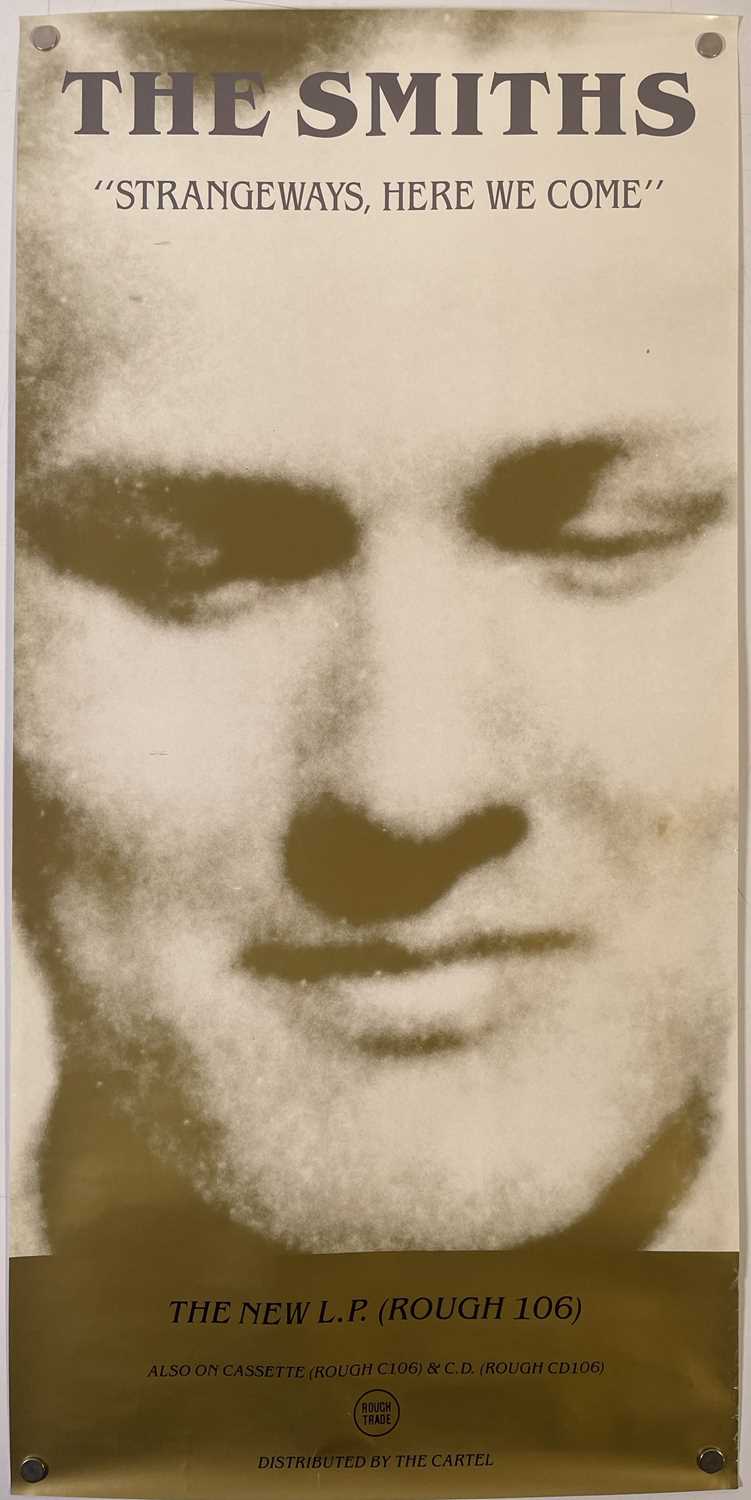 Lot 527 - THE SMITHS - STRANGEWAYS HERE WE COME - 1987 ROUGH TRADE PROMO POSTER.