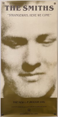 Lot 527 - THE SMITHS - STRANGEWAYS HERE WE COME - 1987 ROUGH TRADE PROMO POSTER.