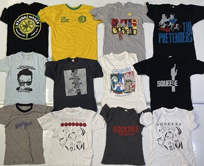 Lot 387 - ELVIS COSTELLO / SQUEEZE / PRETENDERS - VINTAGE CLOTHING COLLECTION.