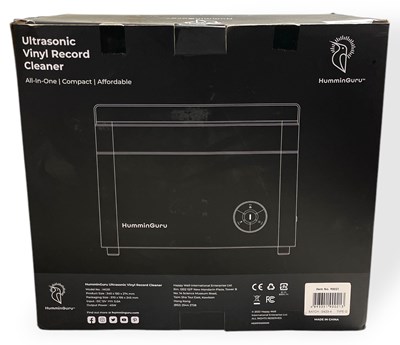 Lot 7 - HUMMINGURU ULTRASONIC VINYL RECORD CLEANER.