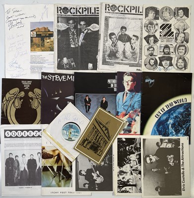 Lot 347 - ROCKPILE / SQUEEZE / ELVIS COSTELLO.