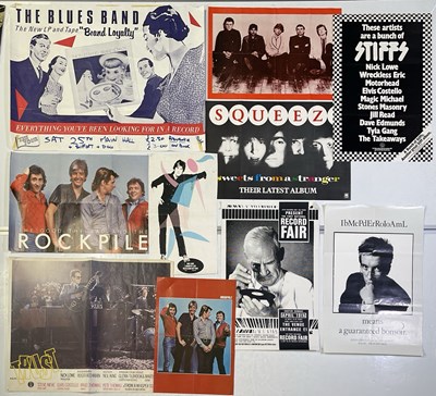 Lot 212 - STIFF RECORDS AND RELATED - POSTER COLLECTION.
