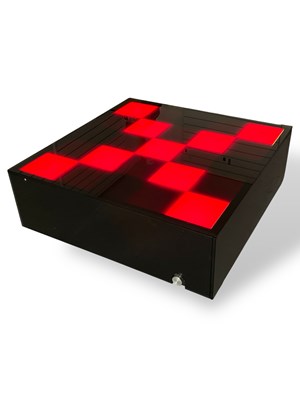Lot 728 - DAFT PUNK X HABITAT - AN ORIGINAL LED COFFEE TABLE.