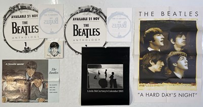 Lot 434 - THE BEATLES - MEMORABILIA INC SHOP DISPLAYS / CERAMIC TILE.