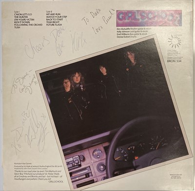 Lot 209 - GIRL SCHOOL SIGNED LP.