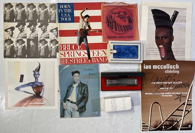 Lot 68 - PROMOTIONAL AND SIGNED MEMORABILIA COLLECTION INC PETE TOWNSHEND.