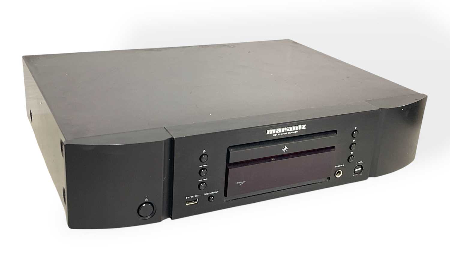 Lot 22 - MARANTZ CD6005 CD PLAYER.