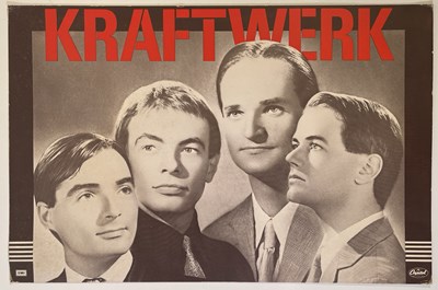 Lot 220 - KRAFTWERK - ORIGINAL PROMOTIONAL SHOP DISPLAY FOR TRANS EUROPA EXPRESS.