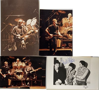 Lot 210 - PAUL WELLER SIGNED POSTCARD.