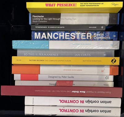 Lot 497 - MANCHESTER / JOY DIVISION / NEW ORDER - BOOK COLLECTION.