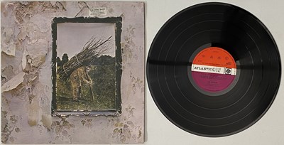 Lot 1172 - LED ZEPPELIN - LED ZEPPELIN IV LP (ORIGINAL INVERTED FEATHER/PETER GRANT PRESSING)
