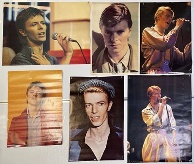 Lot 565 - DAVID BOWIE - ORIGINAL 1970S/80S COMMERCIAL POSTER COLLECTION.