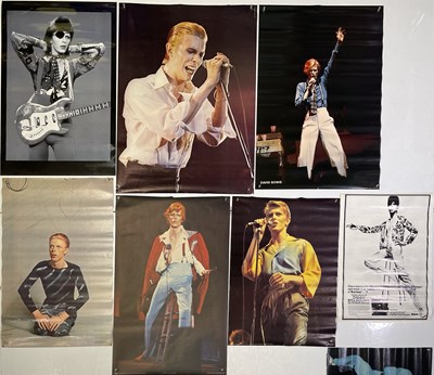 Lot 579 - DAVID BOWIE - ORIGINAL 1970S/80S COMMERCIAL POSTER COLLECTION.
