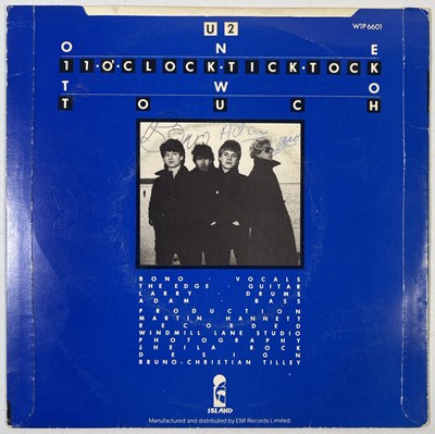 Lot 357 - U2 - SIGNED 7" SINGLE.