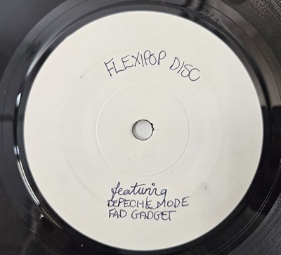 Lot 1143 - DEPECHE MODE/ FAD GADGET - FLEXIPOP 7" TEST PRESSING (LYN 10209)