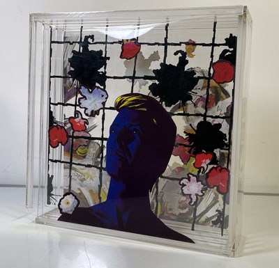 Lot 588 - DAVID BOWIE - RARE EMI 'TONIGHT' PERSPEX PROMO DISPLAY.