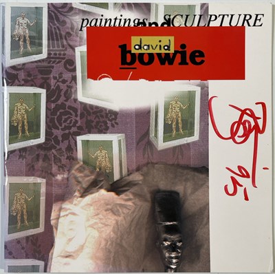 Lot 589 - DAVID BOWIE - SIGNED 1995 EXHIBITION CATALOGUE.