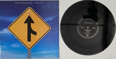 Lot 1152 - DAVID COVERDALE & JIMMY PAGE - COVERDALE PAGE LP (UK ORIGINAL - EMI - EMD 1041)