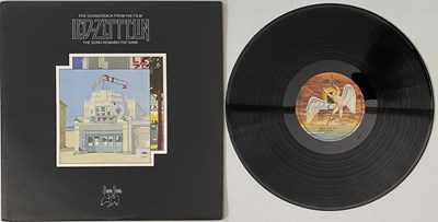 Lot 1153 - LED ZEPPELIN - THE SONG REMAINS THE SAME LP (UK MISPRESSING - SSK 89402)