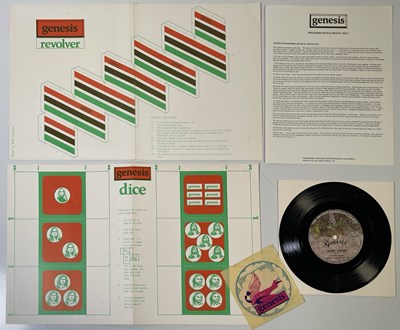 Lot 79 - GENESIS - 1973 COMPENDIUM PROGRAMME PACK INC DICE / REVOLVER.