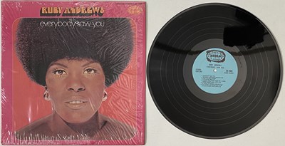 Lot 1159 - RUBY ANDREWS - EVERYBODY SAW YOU LP (ZS 1001 - 1970 ORIGINAL PRESSING)