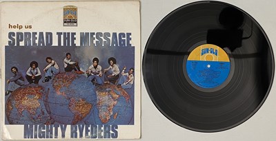 Lot 1160 - MIGHTY RYEDERS - HELP US SPREAD THE MESSAGE LP (1986 SECOND PRESSING - SG-456)