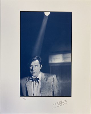 Lot 257 - MARTYN GODDARD SIGNED LIMITED EDITION BRYAN FERRY PHOTO PRINT.