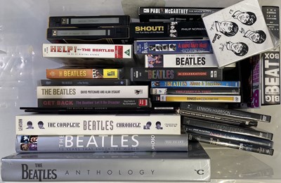 Lot 428 - THE BEATLES - MEMORABILIA INC ORIGINAL CERAMIC TILES / SEALED ANTHOLOGY.