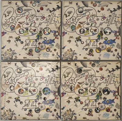 Lot 1164 - LED ZEPPELIN - LED ZEPPELIN III - PLUM LABELS (INC ORIGINAL) - LP PACK