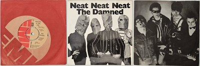 Lot 1167 - THE DAMNED / SEX PISTOLS - 7" PACK