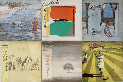 Lot 1100 - GENESIS AND RELATED JAPENESE PRESSING LP COLLECTION