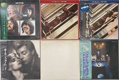 Lot 1101 - BEATLES AND RELATED JAPENESE PRESSING LP COLLECTION