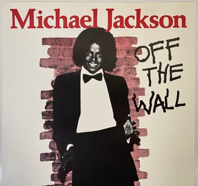 Lot 244 - MICHAEL JACKSON - OFF THE WALL ORIGINAL PROMOTIONAL POSTER.