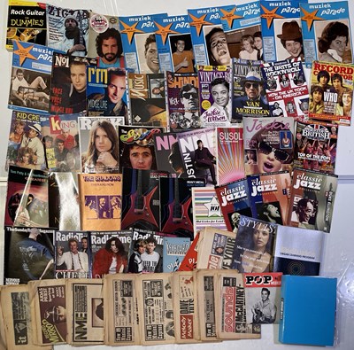 Lot 64 - MUSIC MAGAZINES AND MEMORABILIA.