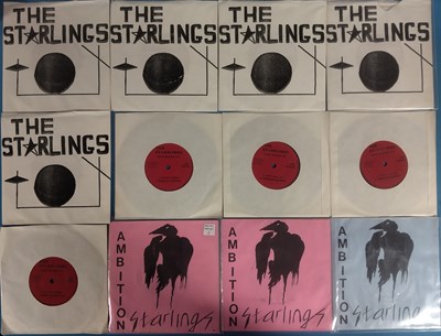 Lot 1107 - THE STARLINGS NEW BLOOD E.P. AND AMBITION 7"S